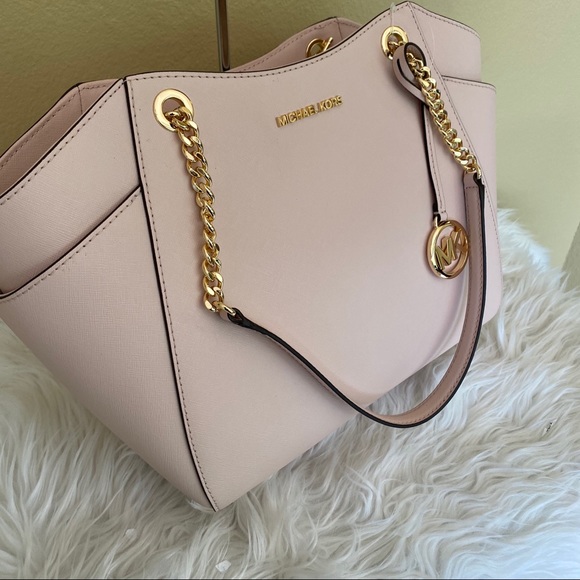 Michael Kors jet set Large chain shoulder tote bag - Picture 6 of 13